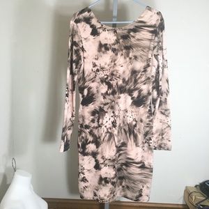 SEXY JENNIFER LOPEZ DRESS ANIMAL PRINT SIZE LARGE